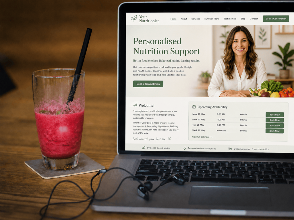 Nutritionist website