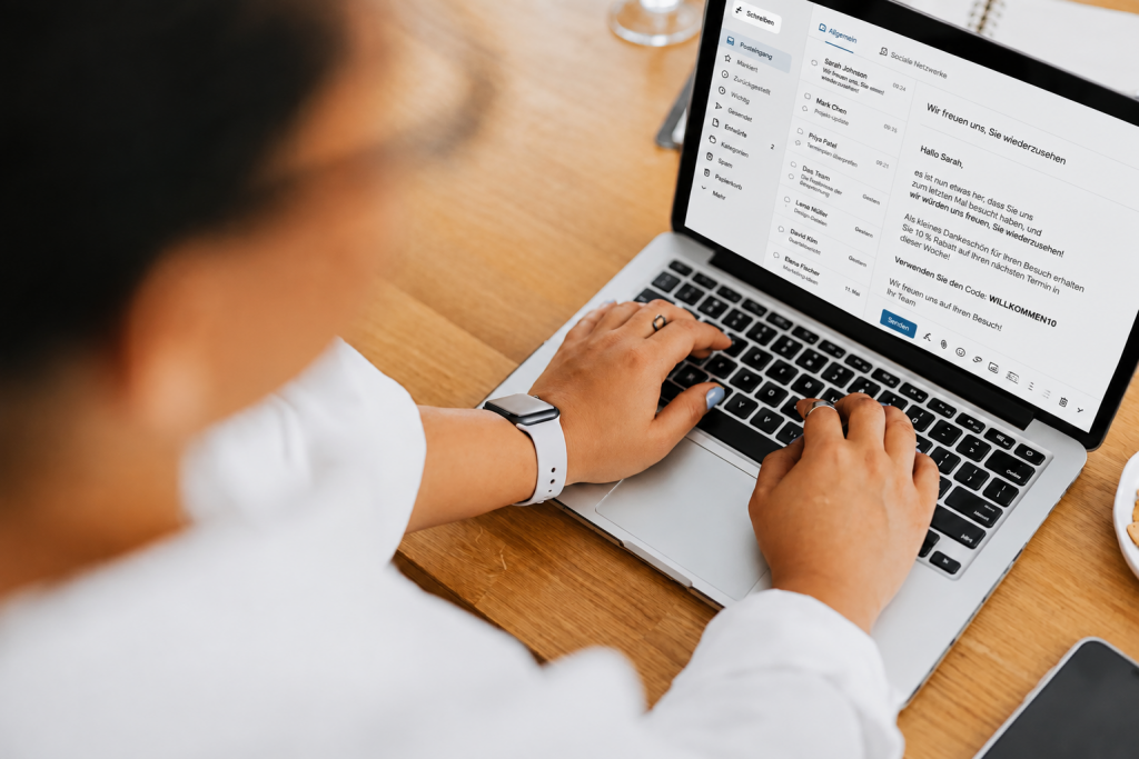 Kosmetikstudio Marketing Reaktivierungs-E-Mail für Kundenbindung