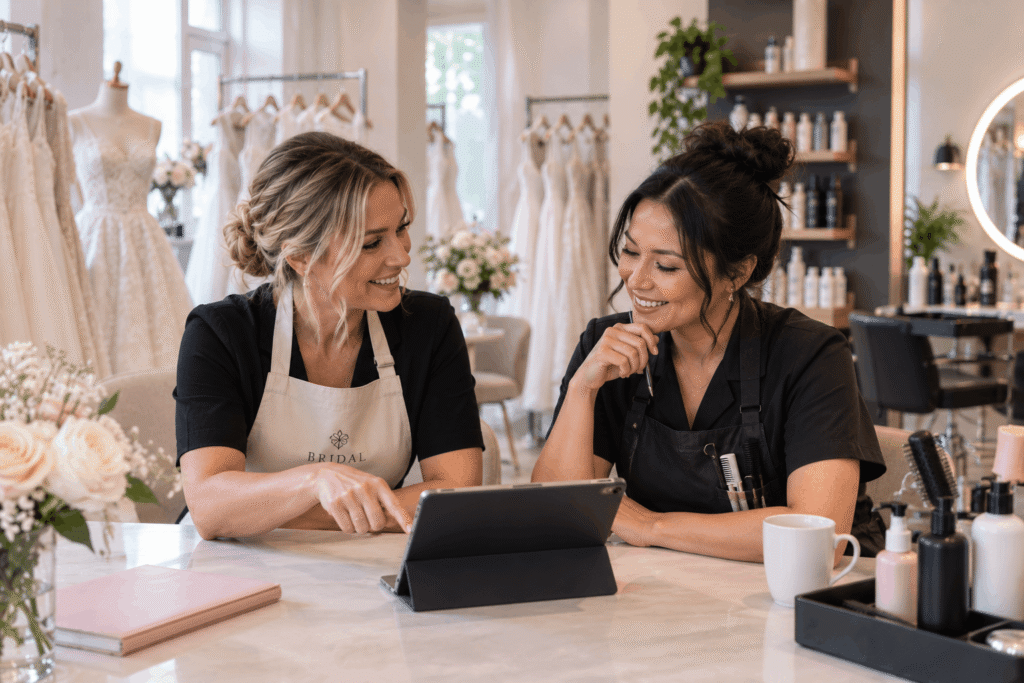 Build business partnerships to get your first clients through referrals