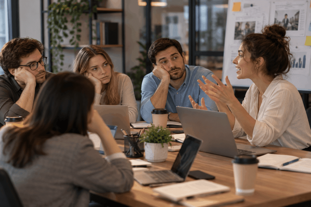 Avoid talking about your business too much when building a social media content strategy